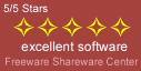 budgex five stars award shareware